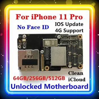 Unlocked For iPhone 11 Pro Motherboard Without Face ID Clean iCloud 64gb/256gb/512gb for iPhone 11 pro board Support 4G SIM Card
Unlocked For iPhone 11 Pro Motherboard Without Face ID Clean iCloud 64gb/256gb/512gb for iPhone 11 pro board Support 4G SIM Card