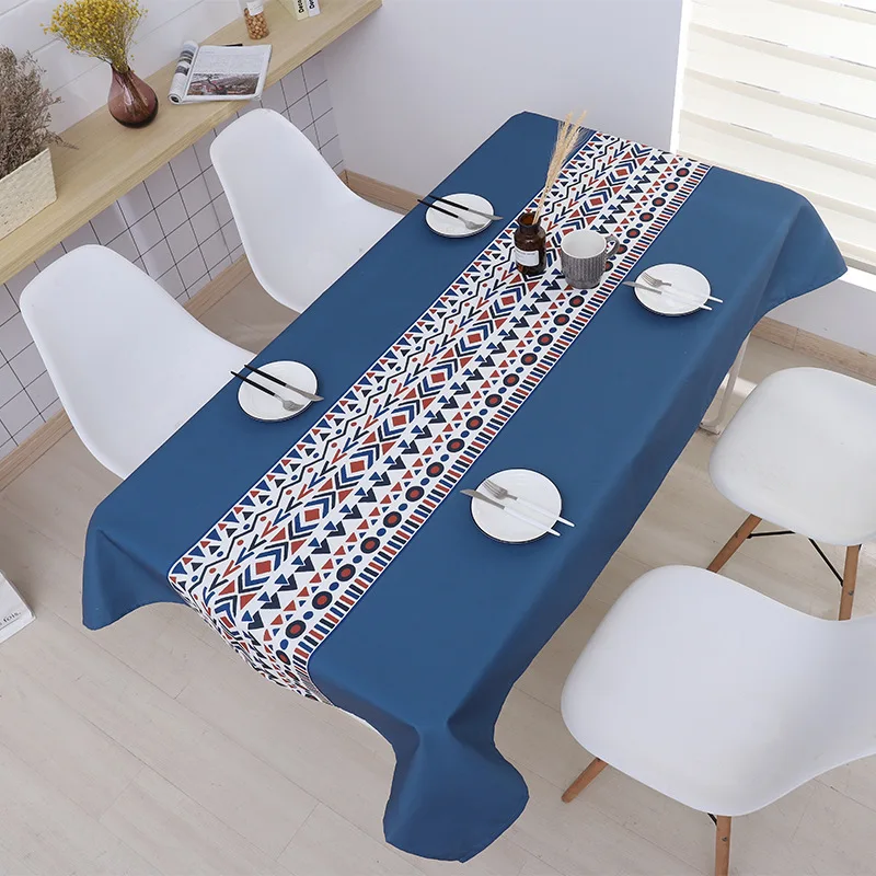 Rectangular Cotton Tablecloth Ethnic style Linen Tea Table Cover Solid Light Luxury Waterproof and Oil Proof Table Cloth
Rectangular Cotton Tablecloth Ethnic style Linen Tea Table Cover Solid Light Luxury Waterproof and Oil Proof Table Cloth