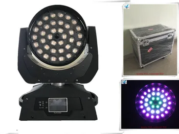 2pcs/lot flycase Wedding Stage Wash 36x18w Zoom Moving Head Light Lyre RGBWA UV 6IN1 3 Circles Effect Pro Zoom Party Lighting
2pcs/lot flycase Wedding Stage Wash 36x18w Zoom Moving Head Light Lyre RGBWA UV 6IN1 3 Circles Effect Pro Zoom Party Lighting