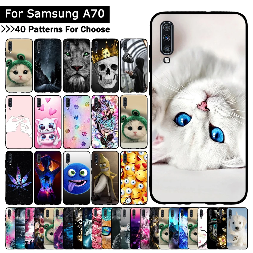 Luxury Case For Samsung Galaxy A70 A 70 Animal Cartoon Cat Patterned Back mobile phone cover shell Protective fundas coque cases
Luxury Case For Samsung Galaxy A70 A 70 Animal Cartoon Cat Patterned Back mobile phone cover shell Protective fundas coque cases