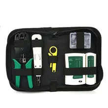 Network Ethernet Cable Tester RJ45 Kit RJ45 Crimper Crimping Tool Punch Down RJ11 Cat5 Cat6 Wire Line Detector 8pcs
Network Ethernet Cable Tester RJ45 Kit RJ45 Crimper Crimping Tool Punch Down RJ11 Cat5 Cat6 Wire Line Detector 8pcs