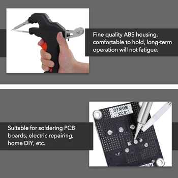 New 50W Handheld Quick Solder Tin Machin Internal Heating Bending Soldering Machines Automatically Send Tin DIY Welding Station
New 50W Handheld Quick Solder Tin Machin Internal Heating Bending Soldering Machines Automatically Send Tin DIY Welding Station