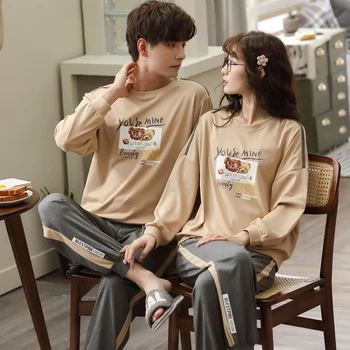 Plaid Print Couple Pajamas Set Autumn and Winte Warm Cotton Women and Men Pyjamas Long Sleeve Sleepwear Men Lounge Pijama
Plaid Print Couple Pajamas Set Autumn and Winte Warm Cotton Women and Men Pyjamas Long Sleeve Sleepwear Men Lounge Pijama