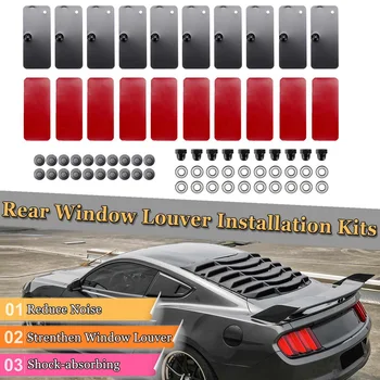 Universal Window Louver Replacement Hardware Double Side Tape Mounting Installation Kits Sticker Function
Universal Window Louver Replacement Hardware Double Side Tape Mounting Installation Kits Sticker Function