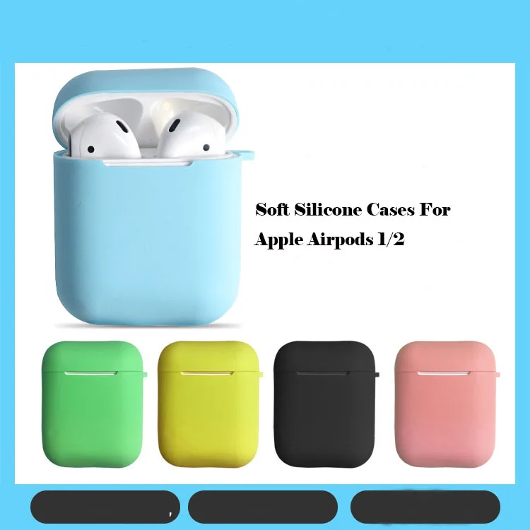 Soft Silicone Cases For Apple Airpods 1/2 Protective Case Bluetooth Wireless Earphone Cover For Apple air pods Charging Box Bags
Soft Silicone Cases For Apple Airpods 1/2 Protective Case Bluetooth Wireless Earphone Cover For Apple air pods Charging Box Bags