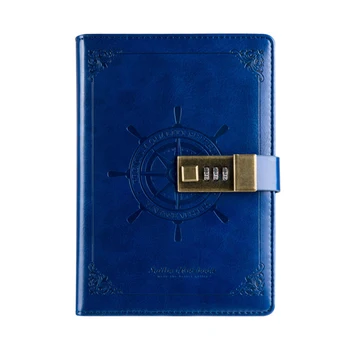 With Lock Leather Combination Hard Cover Students Writing Diary Notebook 112 Sheets Sailor Vintage Notepad Gift Travel
With Lock Leather Combination Hard Cover Students Writing Diary Notebook 112 Sheets Sailor Vintage Notepad Gift Travel