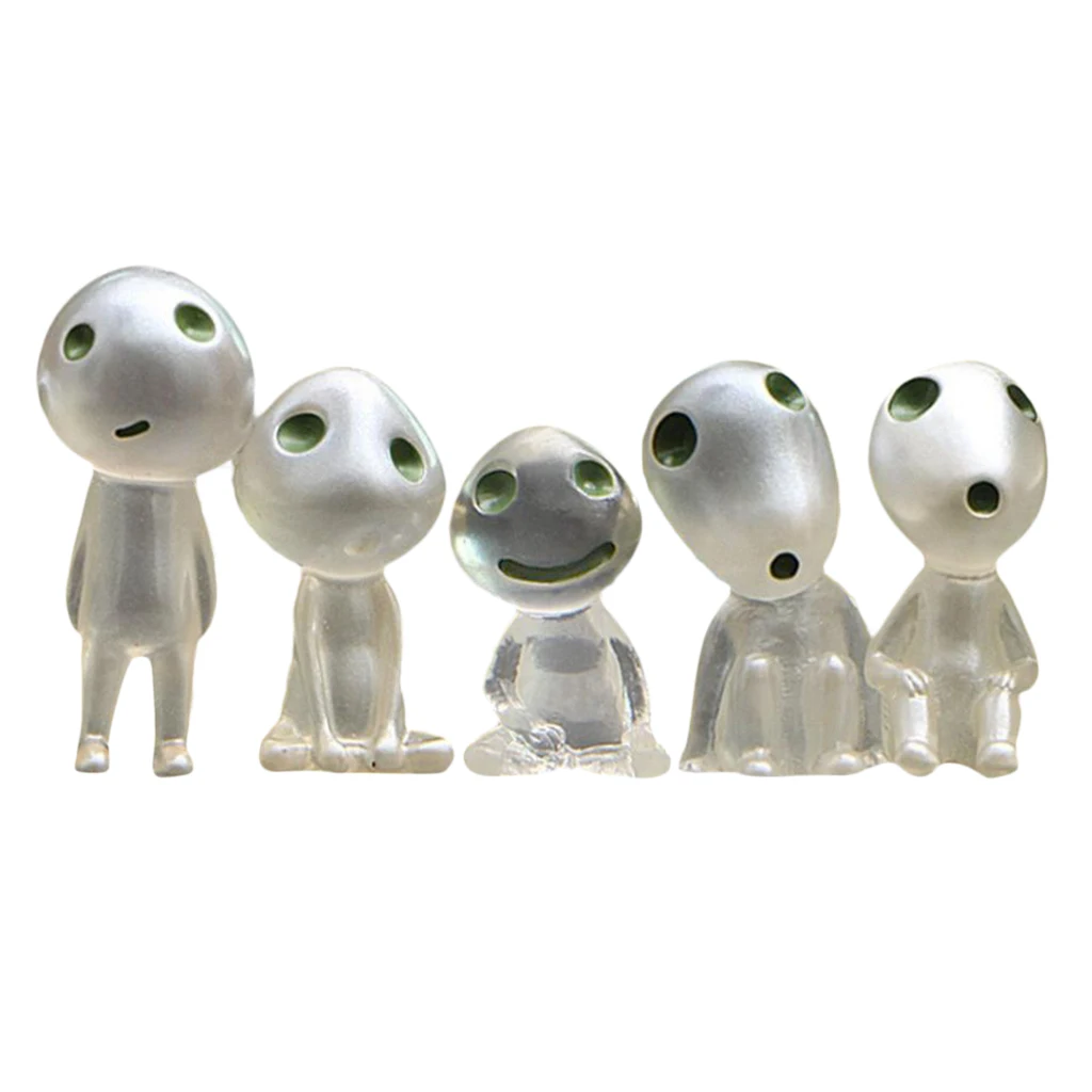 Novelty Pack of 5 Mini Resin Luminous Tree Elves Doll Cute Elf Statue Children Toys House Decorative Accessory Novelty Pack of 5 Mini Resin Luminous Tree Elves Doll Cute Elf Statue Children Toys House Decorative Accessory