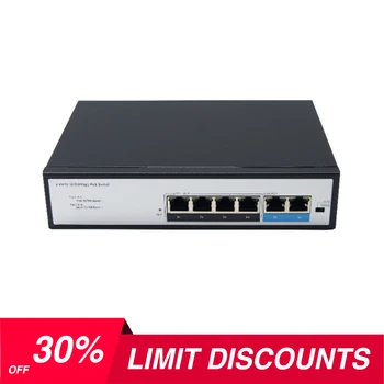 4 ports POE Switch 60W power budget POE Network Switch 100Mbps Ethernet PoE Switch Injector for IP camera/Wireless AP/CCTV
4 ports POE Switch 60W power budget POE Network Switch 100Mbps Ethernet PoE Switch Injector for IP camera/Wireless AP/CCTV