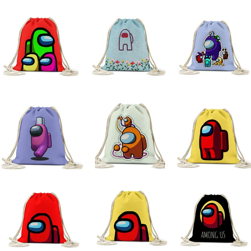 Hot Among Us Game Drawstring Bag Toiletry Package Travel Clothes Shoe Pocket Storage Organize Bag Polyester Draw Pocket
Hot Among Us Game Drawstring Bag Toiletry Package Travel Clothes Shoe Pocket Storage Organize Bag Polyester Draw Pocket