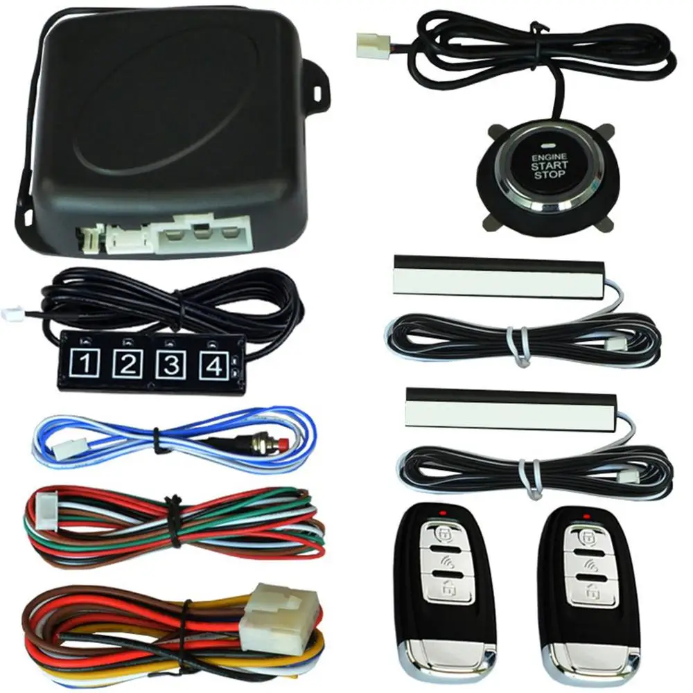 10pcs Auto car start stop engine system with keyboard PKE Keyless Entry Engine Alarm System set password open/close door
10pcs Auto car start stop engine system with keyboard PKE Keyless Entry Engine Alarm System set password open/close door