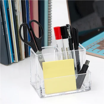 Clear Acrylic Pen Holder Makeup Brush Organizer Pen Pencil Organizer Makeup Tool Storage Box Desk Decor 
Clear Acrylic Pen Holder Makeup Brush Organizer Pen Pencil Organizer Makeup Tool Storage Box Desk Decor