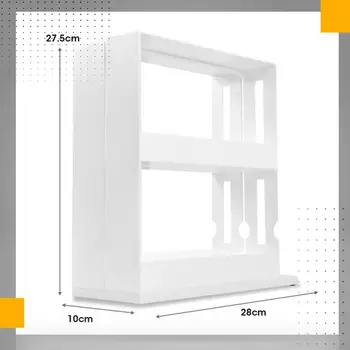 Kitchen storage tool storage rack multifunctional rotating storage rack slide rail cabinet storage rack 
Kitchen storage tool storage rack multifunctional rotating storage rack slide rail cabinet storage rack
