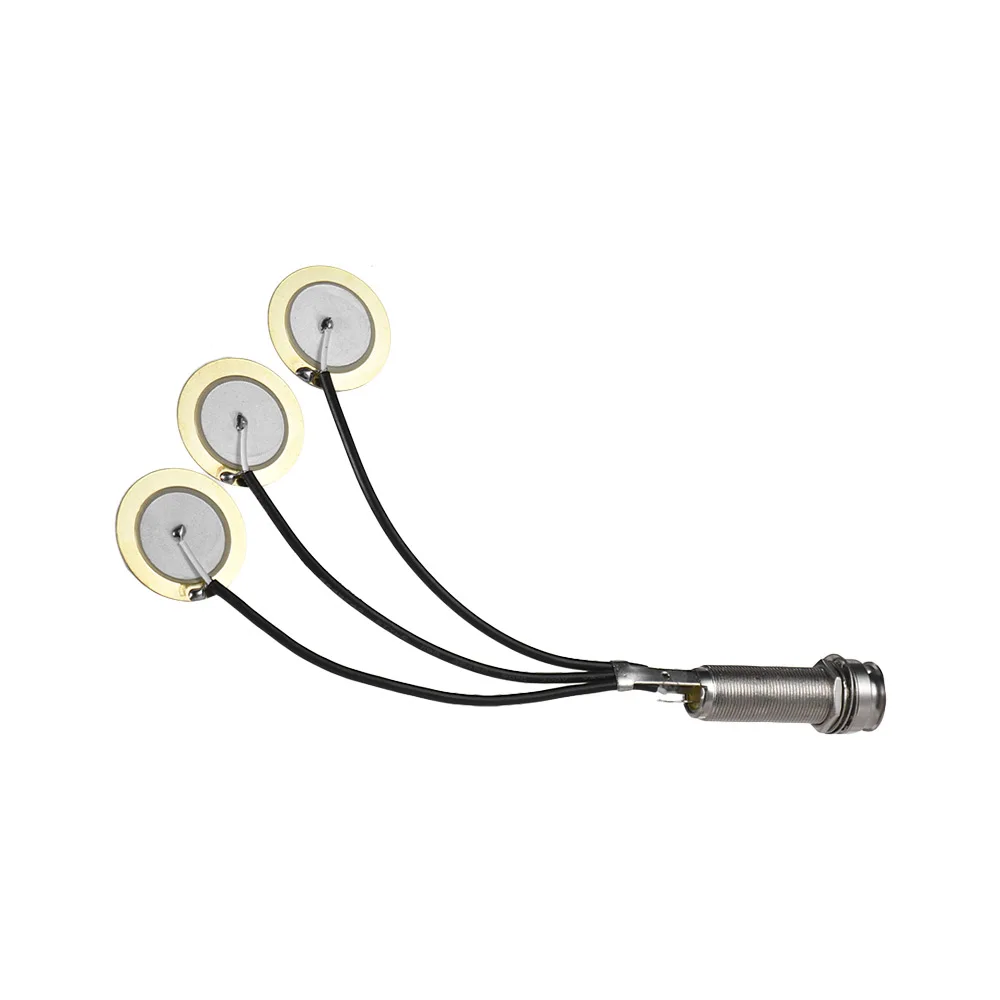 Kalimba Pickup 3 Transducer Pickup System Self-adhesive Thumb Piano Mbira Mono Piezo Pickup with Buzzer
Kalimba Pickup 3 Transducer Pickup System Self-adhesive Thumb Piano Mbira Mono Piezo Pickup with Buzzer