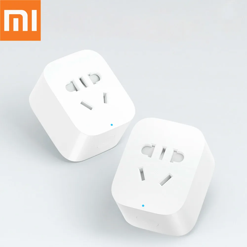 Original Xiaomi Smart Home Socket Plug Bacic WiFi Wireless Remote Socket Adaptor Power on and off with phone
Original Xiaomi Smart Home Socket Plug Bacic WiFi Wireless Remote Socket Adaptor Power on and off with phone