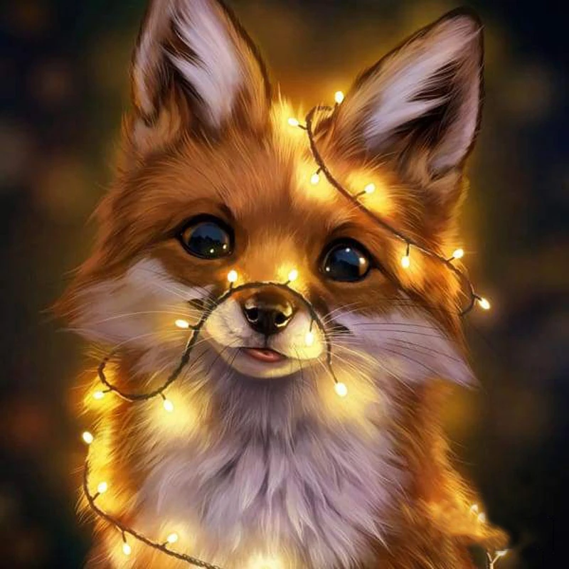 Needlework Diy 5D Diamond Painting Embroidery Handicrafts Rhinestones Embroidery Lovely Little Fox European Home Decor
Needlework Diy 5D Diamond Painting Embroidery Handicrafts Rhinestones Embroidery Lovely Little Fox European Home Decor