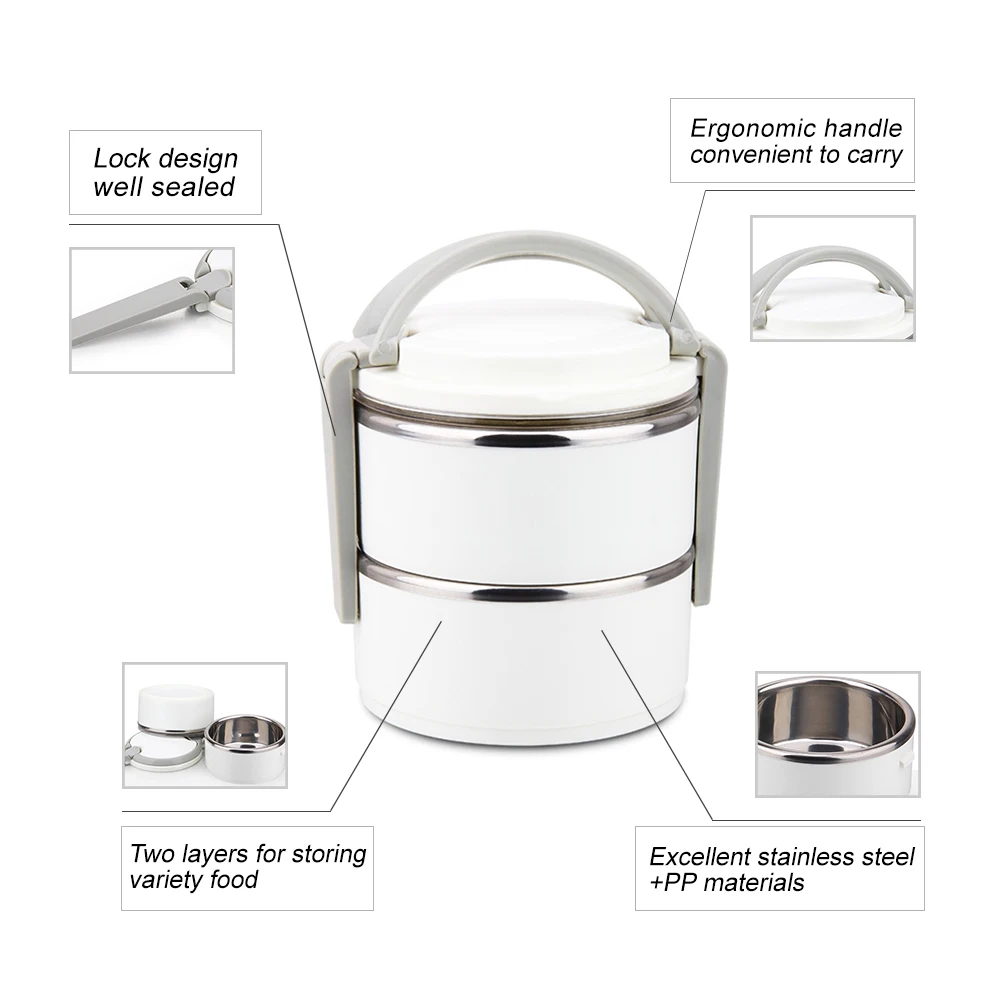 Hot 1400ml 2-Layer Stainless Steel Japanese Bento Box Gradient Color Thermal For Food With Containers Lunch Boxs For Kids Picnic
Hot 1400ml 2-Layer Stainless Steel Japanese Bento Box Gradient Color Thermal For Food With Containers Lunch Boxs For Kids Picnic