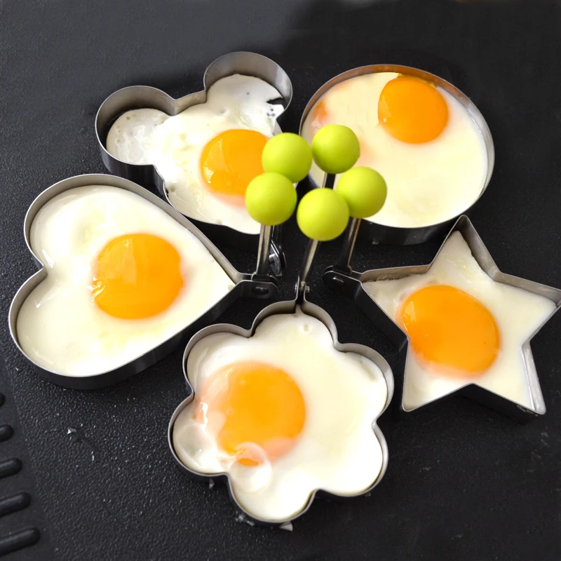 Omelette Mold Omelette Decoration Omelette Pancake Cooking Love Shape Tool Kitchen Accessories Tool 4/3/2 Stainless Steel Metal
Omelette Mold Omelette Decoration Omelette Pancake Cooking Love Shape Tool Kitchen Accessories Tool 4/3/2 Stainless Steel Metal