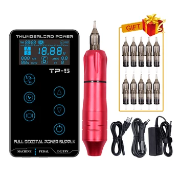 Complete Tattoo Machine Kit LCD Touch Screen Tattoo Power Supply Tattoo Pen machine Set with Needle For Tattoo Beginners Artist
Complete Tattoo Machine Kit LCD Touch Screen Tattoo Power Supply Tattoo Pen machine Set with Needle For Tattoo Beginners Artist