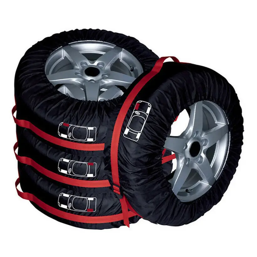 4 шт. Защитные чехлы для автомобильных запасных шин 13 19 дюймов|Комплекты колес и