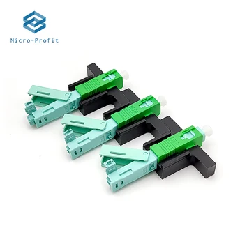 Embedded-SC UPC Fiber Optic Quick Connector FTTH Single-Mode Fiber Optic Fast Connector Field Assembly Optical 53MM Connector
Embedded-SC UPC Fiber Optic Quick Connector FTTH Single-Mode Fiber Optic Fast Connector Field Assembly Optical 53MM Connector