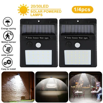 Wall Light Waterproof Solar Wall Light Yard 20/30 LEDs Solar Sensor IP65 Pathway Outdoor Solar Power Lamp
Wall Light Waterproof Solar Wall Light Yard 20/30 LEDs Solar Sensor IP65 Pathway Outdoor Solar Power Lamp