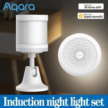 Aqara Hub Gateway RGB Led Light Zigbee And Motion Sensor Human Body Sensor For Alarm System Work with Apple Homekit/Xiaomi mijia
Aqara Hub Gateway RGB Led Light Zigbee And Motion Sensor Human Body Sensor For Alarm System Work with Apple Homekit/Xiaomi mijia