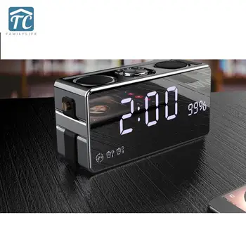 Smart Alarm Clock Led Hd Digital Display Multifunction 2.1 Channel 3 Subwoofer Bluetooth Wireless Fm Radio Phone Desktop Clocks
Smart Alarm Clock Led Hd Digital Display Multifunction 2.1 Channel 3 Subwoofer Bluetooth Wireless Fm Radio Phone Desktop Clocks