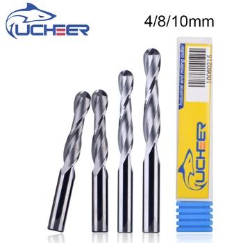 UCHEER 1pc 4/8/10mm 2 Flutes Spiral with blade Milling Cutter CNC End Mill router bit for MDF wood tungsten carbide tool
UCHEER 1pc 4/8/10mm 2 Flutes Spiral with blade Milling Cutter CNC End Mill router bit for MDF wood tungsten carbide tool