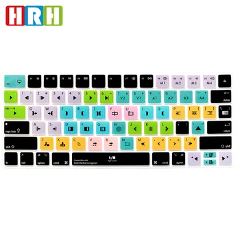 HRH Avid Media Composer Hotkeys Functional Shortcuts English Keyboard Covers Silicone Skin Protector For Apple Magic MLA22B/A
HRH Avid Media Composer Hotkeys Functional Shortcuts English Keyboard Covers Silicone Skin Protector For Apple Magic MLA22B/A
