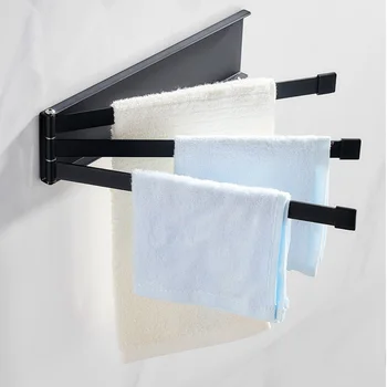 Bathroom Towel Rack Rotating Towel Racks Bathroom Towel Holder Hook Hanging Bar Shelf Household Organizer Kitchen Storage
Bathroom Towel Rack Rotating Towel Racks Bathroom Towel Holder Hook Hanging Bar Shelf Household Organizer Kitchen Storage