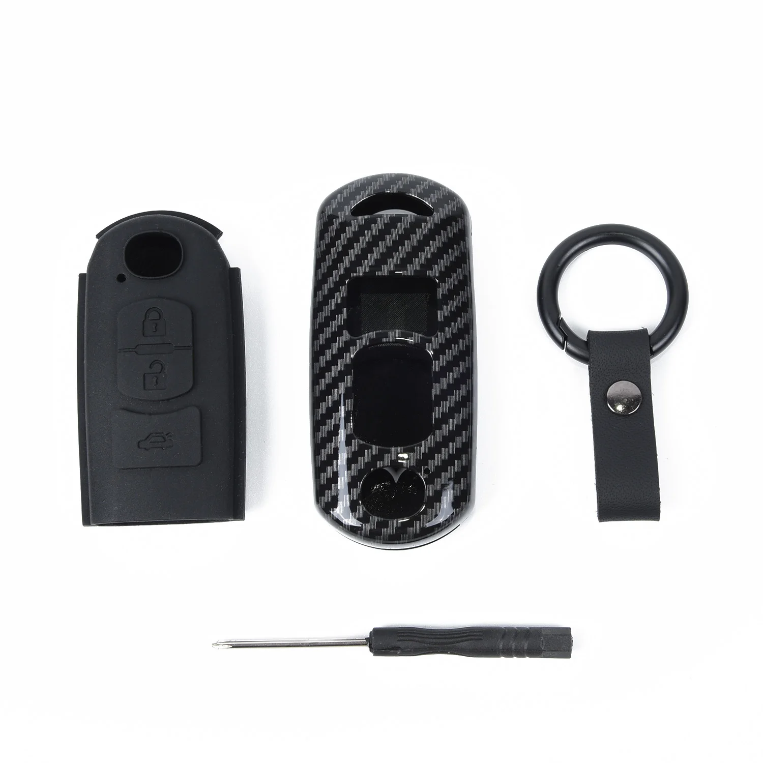 8*4*2cm For Mazda 3 5 6 CX5 CX3 CX7 CX9 MX5 Key Replacement Accessories Anti-scratch Fashion Fiber
8*4*2cm For Mazda 3 5 6 CX5 CX3 CX7 CX9 MX5 Key Replacement Accessories Anti-scratch Fashion Fiber