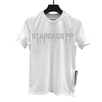 design original pp Italian short sleeve round neck white men's T-shirt high quality color diamond Skull 2020 new 
design original pp Italian short sleeve round neck white men's T-shirt high quality color diamond Skull 2020 new