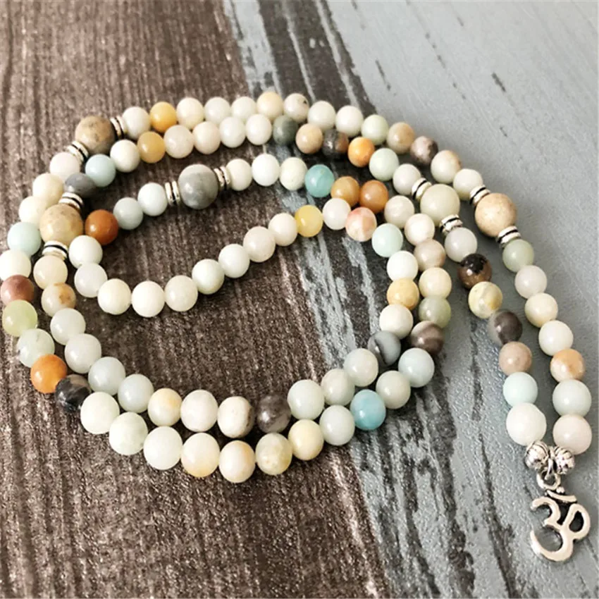 6mm Amazonite 108 Buddha Beads Bracelet pray chain natural Healing Gemstone Meditation cuff Chakas Prayer
6mm Amazonite 108 Buddha Beads Bracelet pray chain natural Healing Gemstone Meditation cuff Chakas Prayer