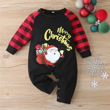Pudcoco Newborn Baby Boy Christmas Clothes Long Sleeve Santa Claus Print Plaid Stitching One Piece Long Pants Autumn Clothes
Pudcoco Newborn Baby Boy Christmas Clothes Long Sleeve Santa Claus Print Plaid Stitching One Piece Long Pants Autumn Clothes