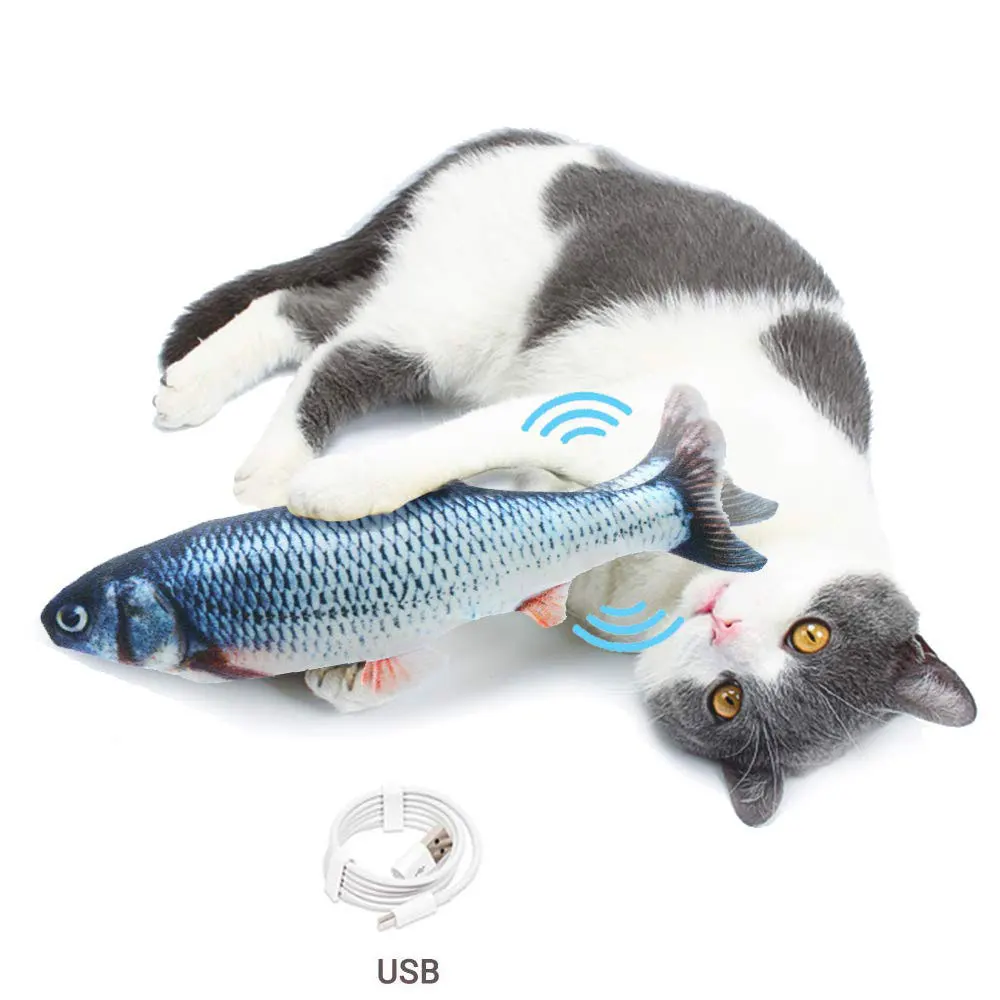 Realistic Fish Toy For Cat to Play Image