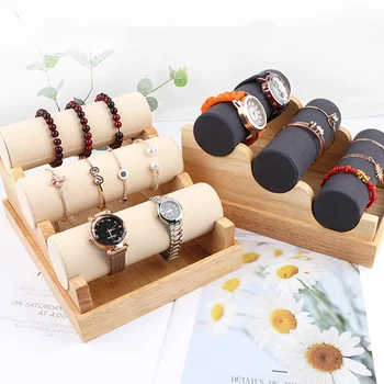 2020 New Beige/Gray Wood 3 tiers Watch Bracelet Jewelry Stand Showcase Display Storage Necklace Bangle Organizer Box
2020 New Beige/Gray Wood 3 tiers Watch Bracelet Jewelry Stand Showcase Display Storage Necklace Bangle Organizer Box