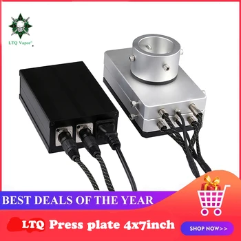 LTQ VAPOR Press Plate Kit 4X7 inch Double PID Controller Heating Aluminium Temperature Controller DIY Box Plate
LTQ VAPOR Press Plate Kit 4X7 inch Double PID Controller Heating Aluminium Temperature Controller DIY Box Plate