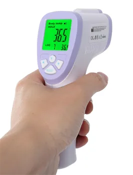 Infrared Electronic Thermometer LCD Digital Non-contact IR Thermometer Forehead Temperature Fever Measure Tool for Baby Adult
Infrared Electronic Thermometer LCD Digital Non-contact IR Thermometer Forehead Temperature Fever Measure Tool for Baby Adult