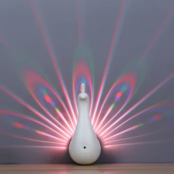 NEWKBO Colorful Peacock LED Night Light USB Charging Touch Switch Projection Wall Light LED Bedside Lighting Lamp For Bedroom
NEWKBO Colorful Peacock LED Night Light USB Charging Touch Switch Projection Wall Light LED Bedside Lighting Lamp For Bedroom