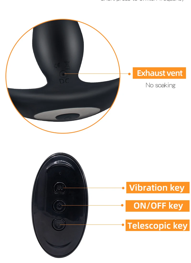 Телескопический Фаллоимитатор