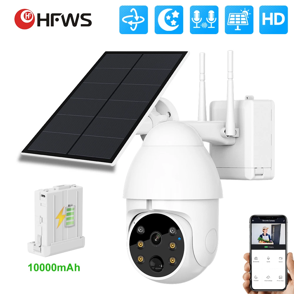 Tuya Smart life Solar Battery Camera Video Surveillance Cameras With Wifi Security Ip Camera Tuya Smart life Solar Battery Camera Video Surveillance Cameras With Wifi Security Ip Camera