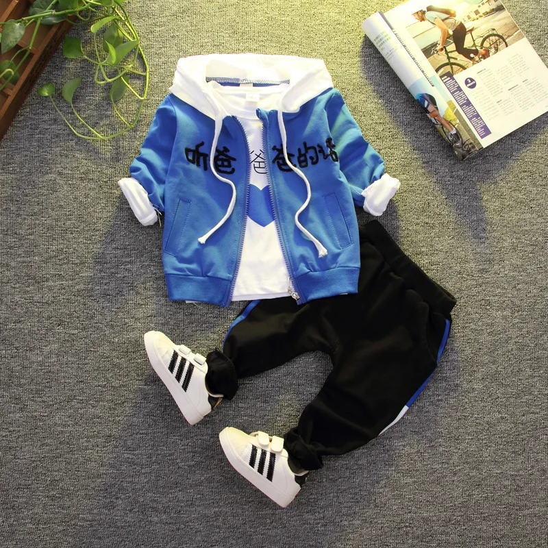 Childrenswear 2020 New Style Korean-style Hoodie Three-piece Set Spring And Autumn Children Clothes 1-4-Year-Old Childrenswear F
Childrenswear 2020 New Style Korean-style Hoodie Three-piece Set Spring And Autumn Children Clothes 1-4-Year-Old Childrenswear F