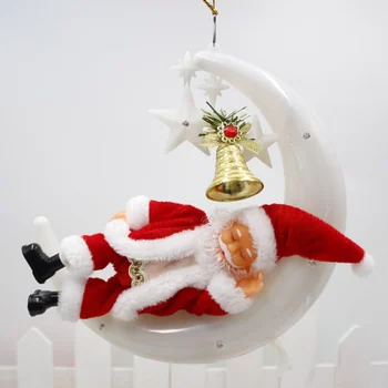 Sleeping Santa Claus Doll Electric Toy With LED Light And Music Christmas Figurine Ornament Children Gift Home Decorations
Sleeping Santa Claus Doll Electric Toy With LED Light And Music Christmas Figurine Ornament Children Gift Home Decorations