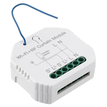 MoesHouse MS-108WR WiFi RF Smart Curtain Blinds Module Switch Roller Shutter Motor Wireless Remote Control Work with Home
MoesHouse MS-108WR WiFi RF Smart Curtain Blinds Module Switch Roller Shutter Motor Wireless Remote Control Work with Home