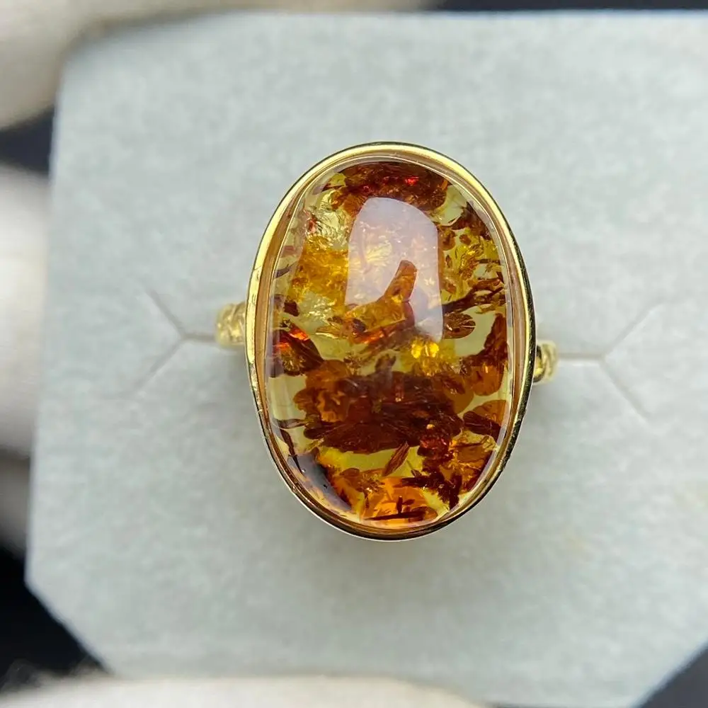 Natural Baltic Flower Amber Ring fashion jewelry moda feminina women jewelry charms sieraden joyas de plata 925 mujer
Natural Baltic Flower Amber Ring fashion jewelry moda feminina women jewelry charms sieraden joyas de plata 925 mujer