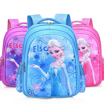 Primary school student bag school Elsa Sofia Princess cartoon kindergarten princess backpack girl burden backpack girl boy bag 
Primary school student bag school Elsa Sofia Princess cartoon kindergarten princess backpack girl burden backpack girl boy bag