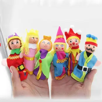 6pcs Castle Fairy Tale Finger Puppets Non-woven Fabric Cartoon Little Fingertip Doll Parent-child Interactive Toy Role Play Prop
6pcs Castle Fairy Tale Finger Puppets Non-woven Fabric Cartoon Little Fingertip Doll Parent-child Interactive Toy Role Play Prop