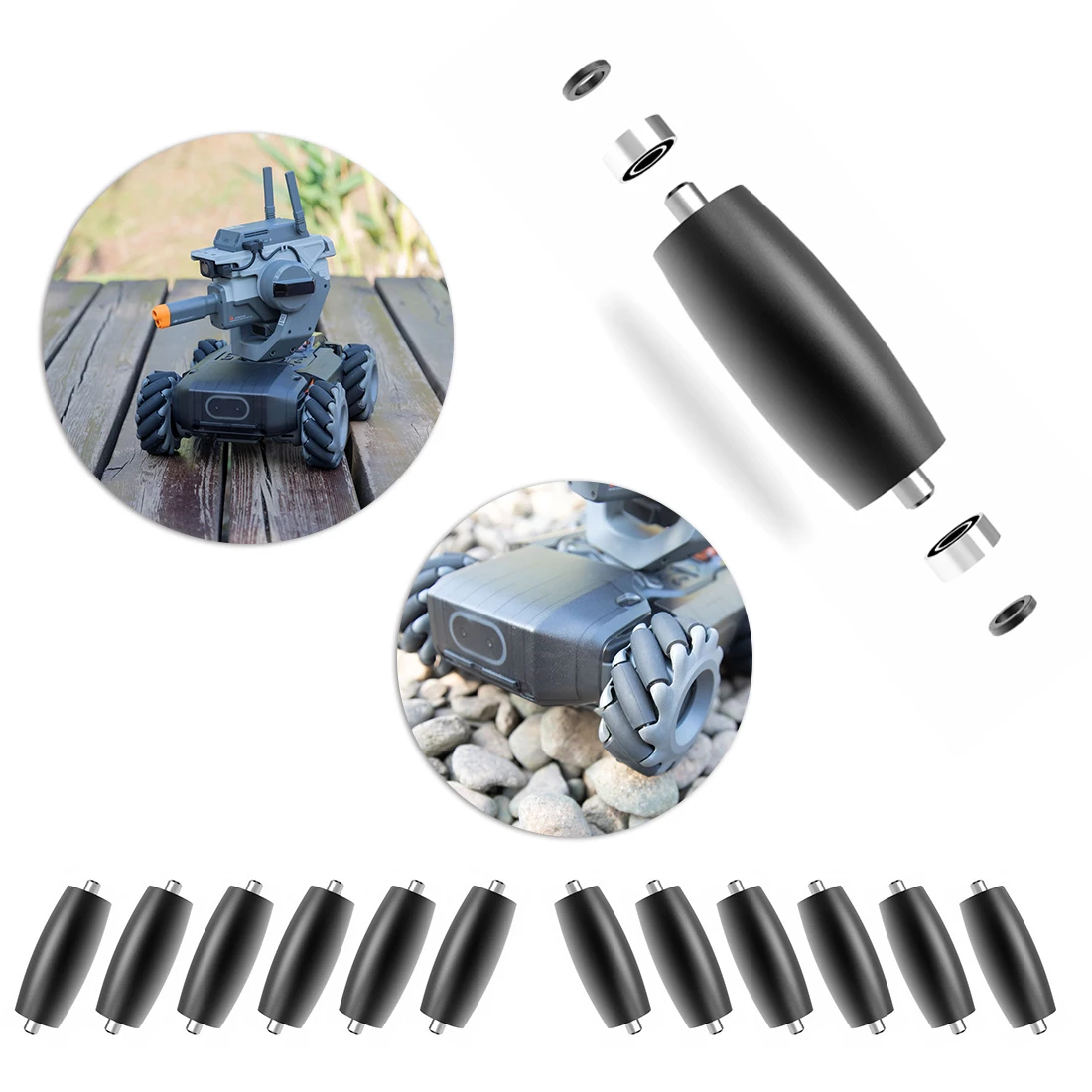 HOBBYINRC Upgrade Bearing Wheel Support Basic Bearing Wheel for DJI RoboMaster S1
HOBBYINRC Upgrade Bearing Wheel Support Basic Bearing Wheel for DJI RoboMaster S1