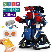 392 Uds., maquinaria eléctrica creativa de Control remoto, bloques de construcción legoINGlys Technic RC, Robot de ladrillos, juguetes y pasatiempos para niños(China)