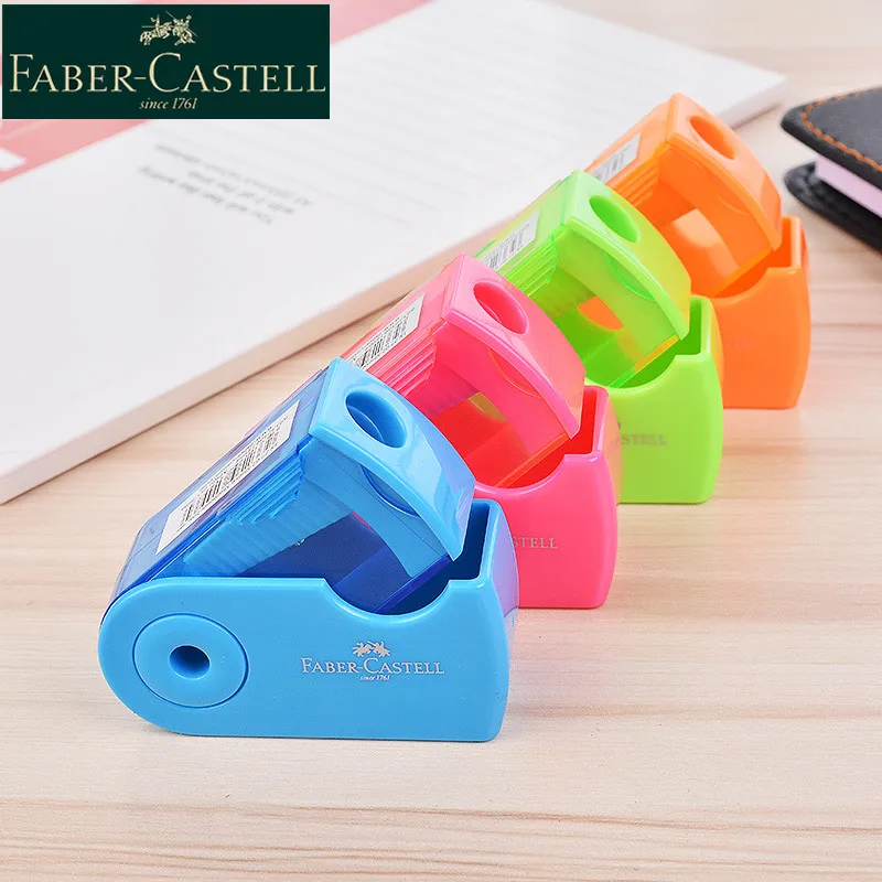 1pc Faber-Castell Single Hole Pencil Sharpener 4 Colors Optional 182702 Student Writing Art Supplies School Stationery
1pc Faber-Castell Single Hole Pencil Sharpener 4 Colors Optional 182702 Student Writing Art Supplies School Stationery